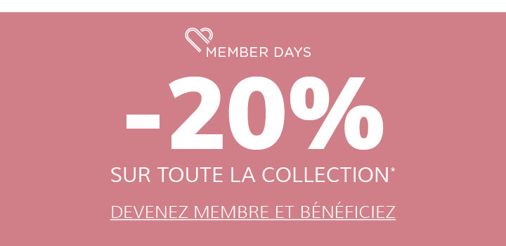 Memberdays -20%